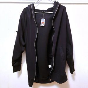 Black zipper hoodie (NEW)